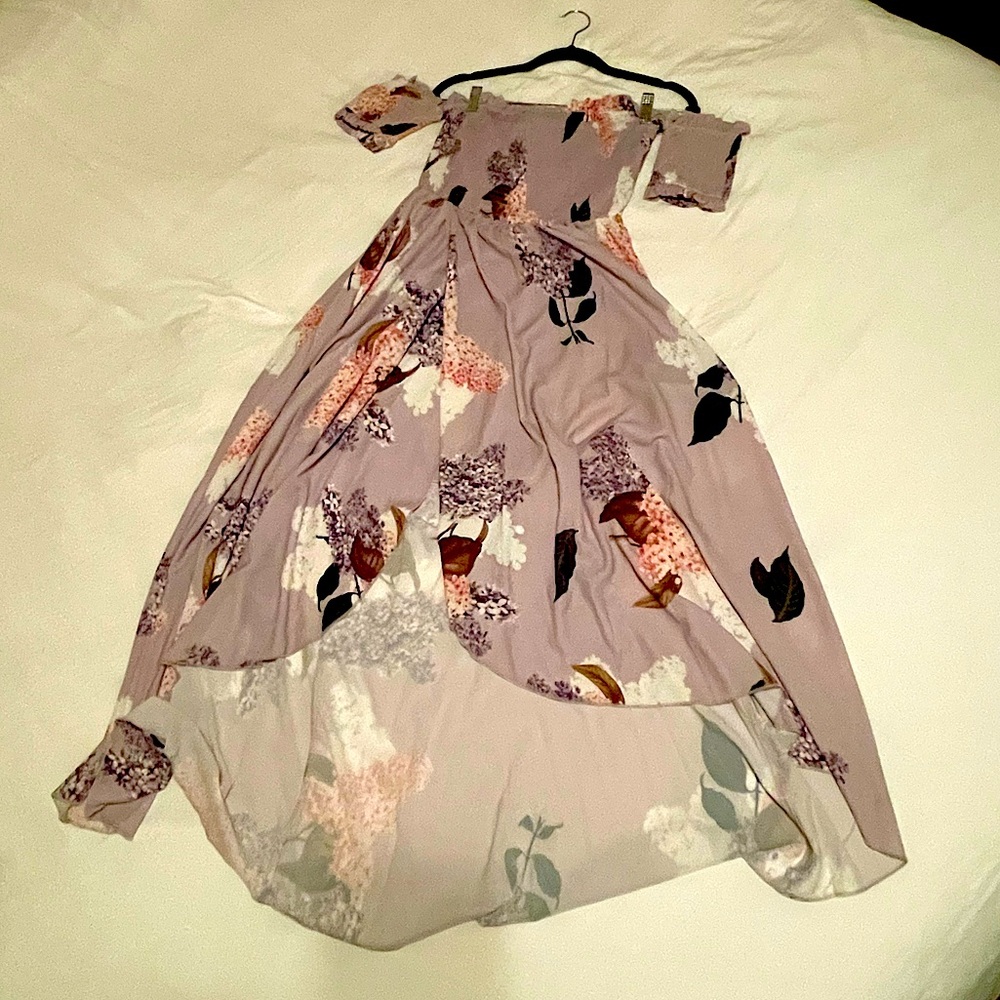 Simplee off the shoulder Dress - Size S